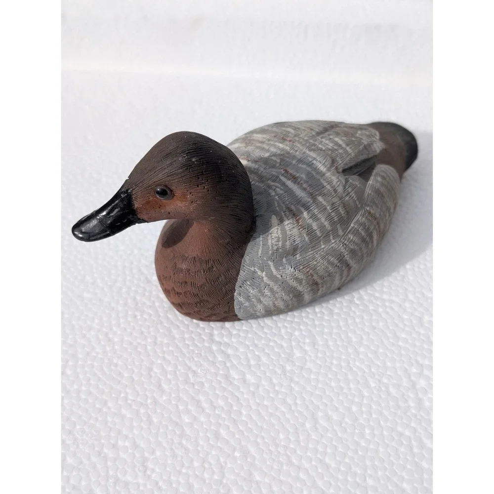 Vintage Decorative Duck Decoy Figurine Hand Painted